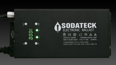 画像1: SODATECK 1000wHPS/MHデジタル安定器 タイマー内臓