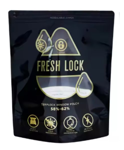 画像1: Terpene Lock Storage & Curing Bag Gold (1)